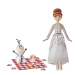 Disney bábika Frozen Anna s olafom na pikniku 